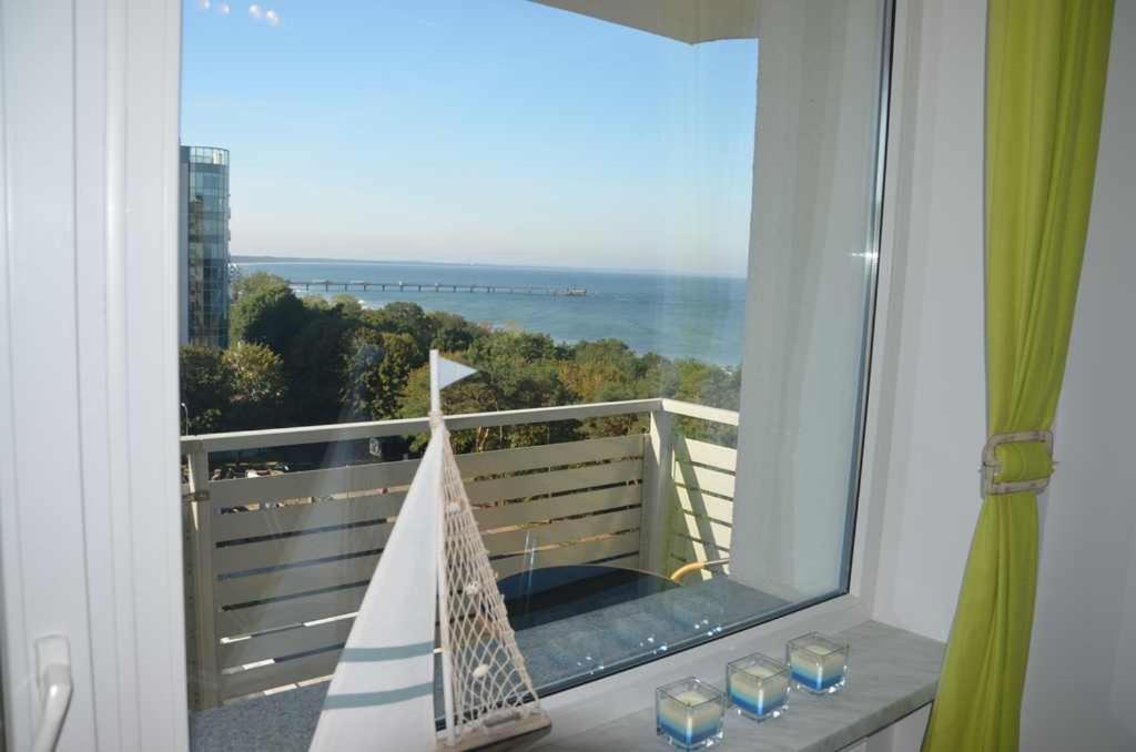 Apartament Z Panoramicznym Widokiem Na Morze Blisko Plazy I Centrum Pl Eng De Miedzyzdroje Exterior photo