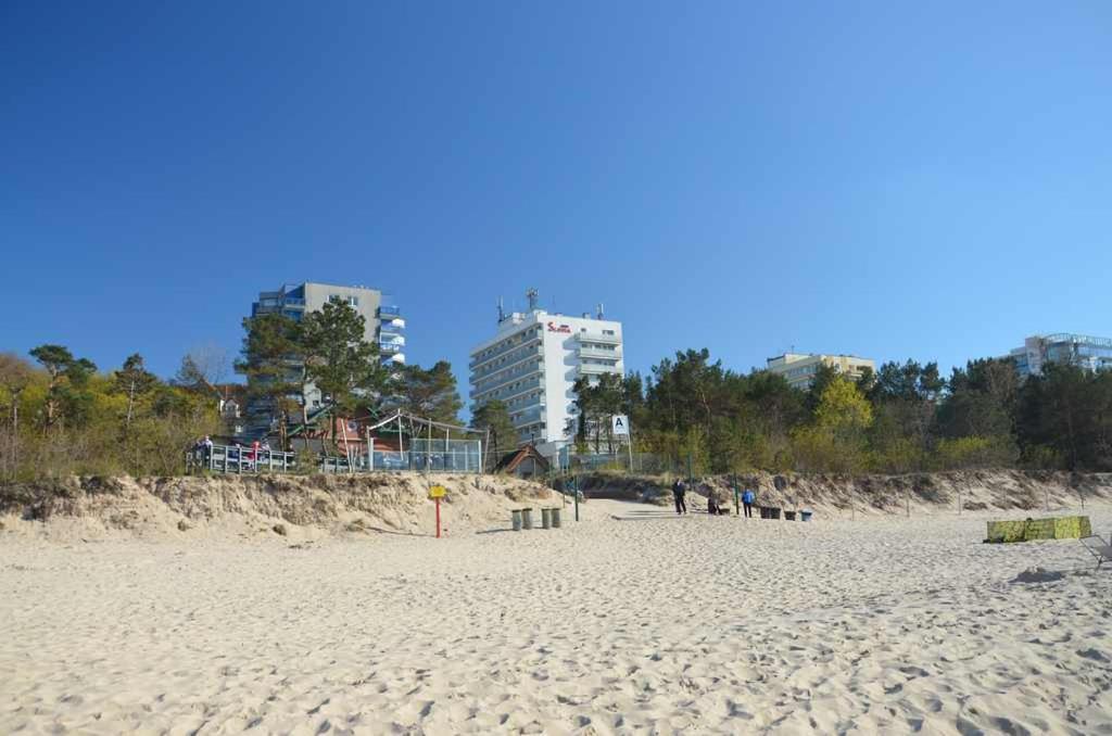 Apartament Z Panoramicznym Widokiem Na Morze Blisko Plazy I Centrum Pl Eng De Miedzyzdroje Exterior photo
